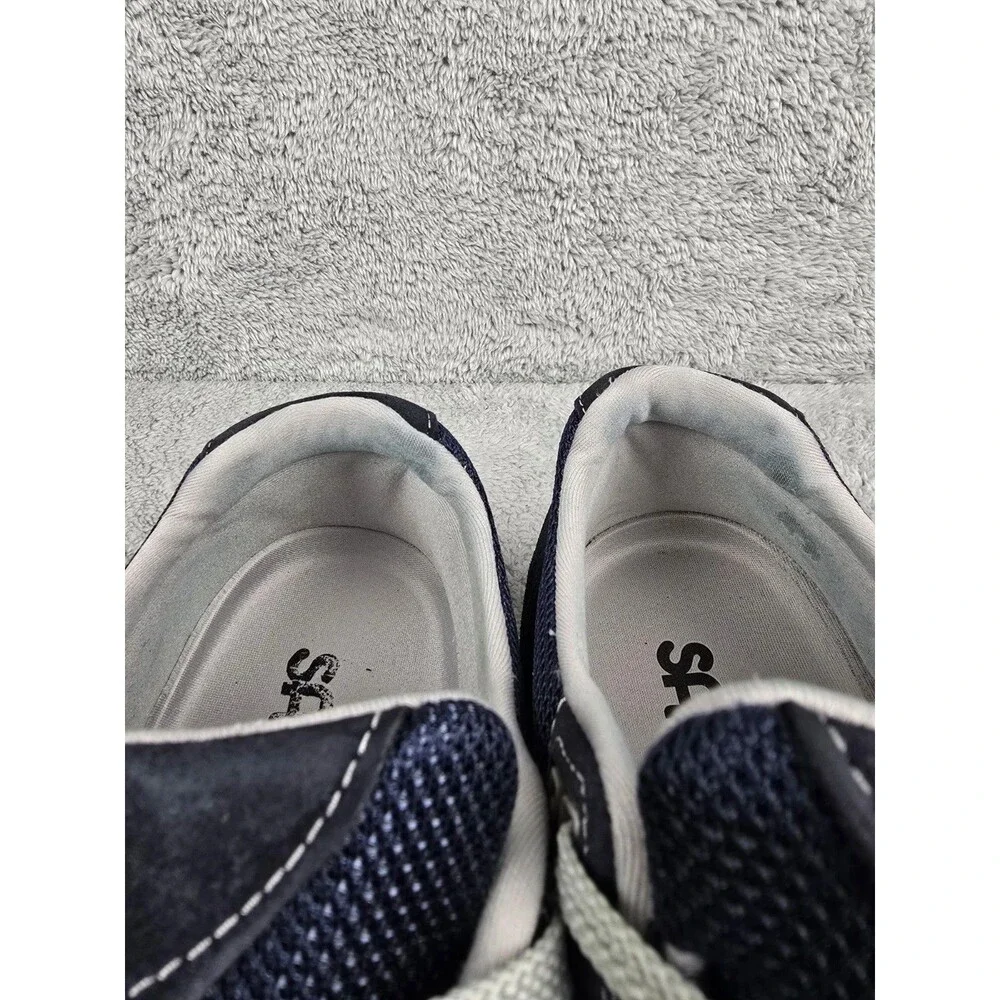 SAS Journey Mens Size 12.5 M Navy Blue Walking Shoes Comfort S Made In USA